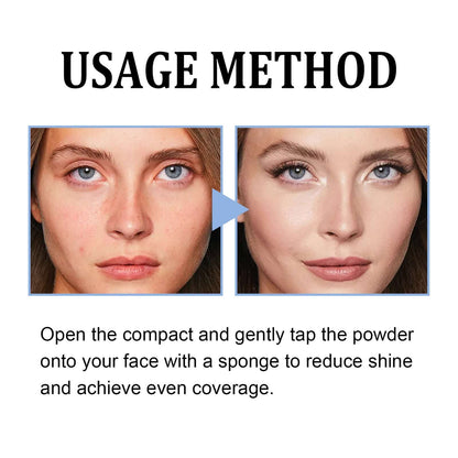 Oil Control Setting Powder with Niacinamide - Matte Finish, Waterproof & Brightening