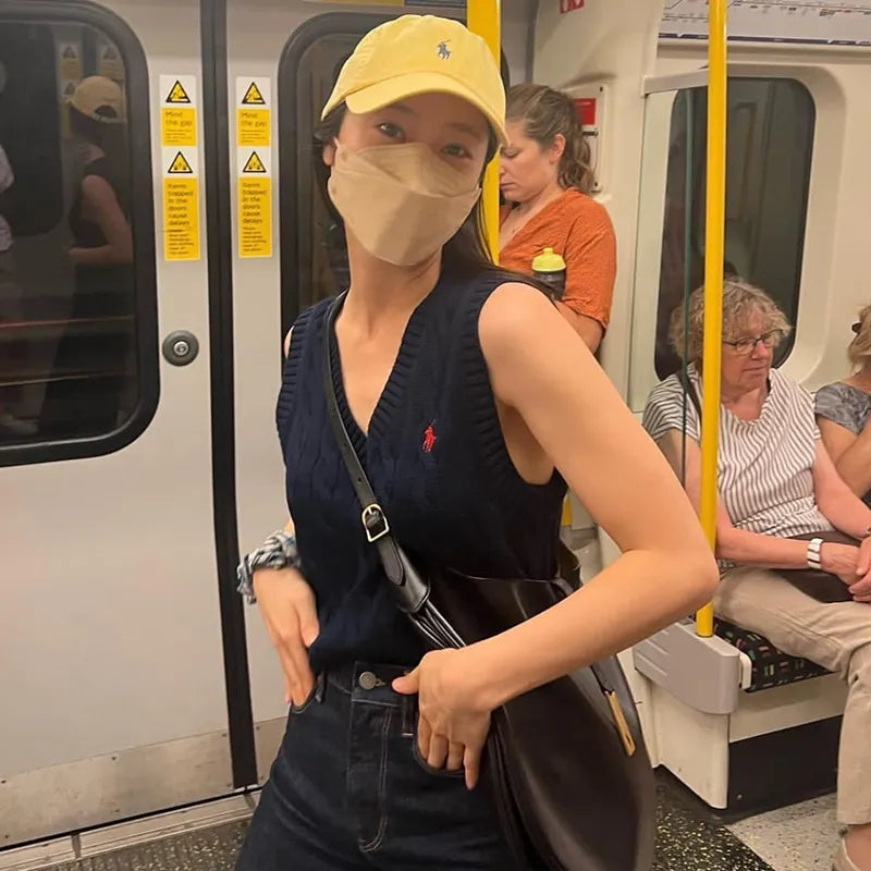 Women's Ruched Hobo Handbag - Soft PU Leather Shoulder Crossbody Tote Purse