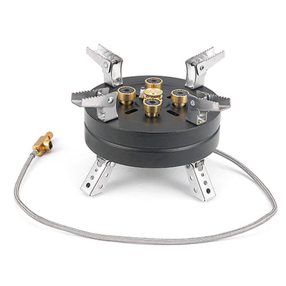 Outdoor Electronic Ignition Camp Stove - 13800W Portable Foldable Gas Burner