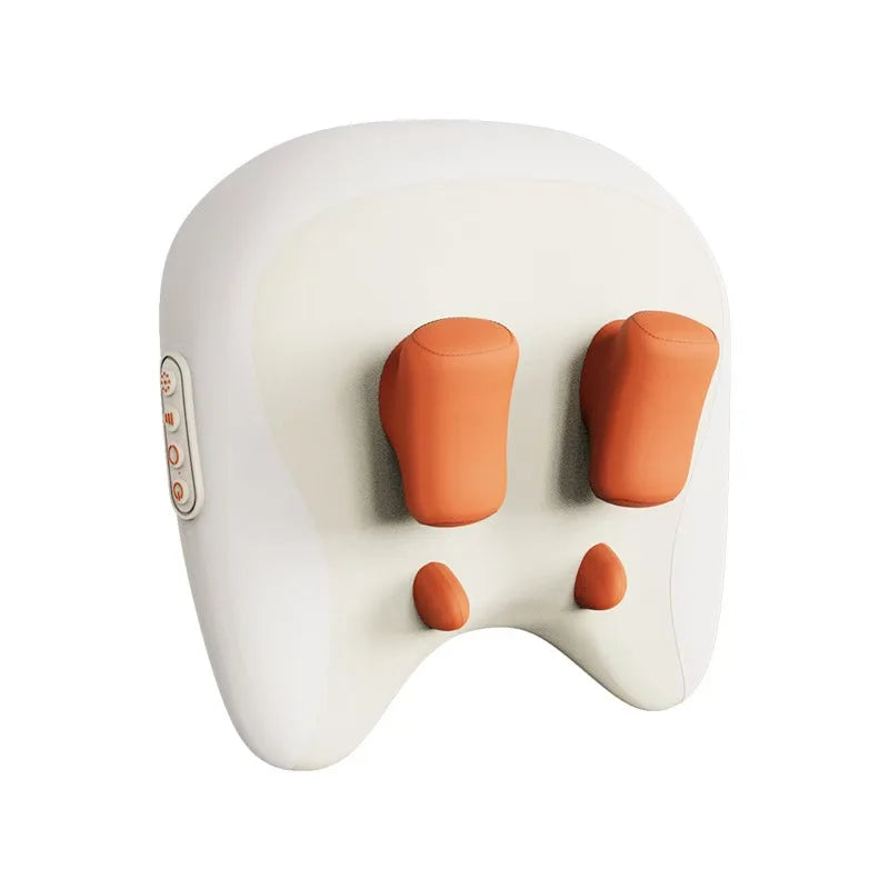 Neck Shoulder Massage Pillow Wireless Electric Car And Home Massager Heating Waist Neck Leg Cervical Shiatsu Kneading Massagers