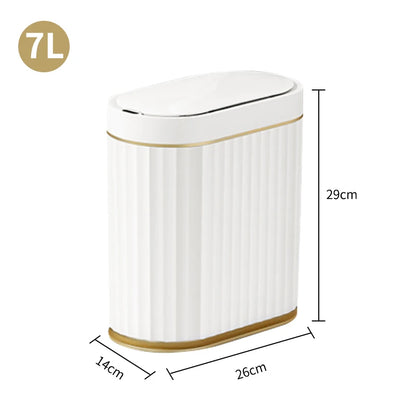 Smart Sensor Trash Can Touchless Sensor Trash Bin Trash Can with Lid Automatic Sensor Waste Basket