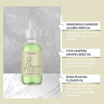 Beauty Cream Essential Oil, Moisturizing And Firming Chest Care To Enhance Skin Daily Massage Beauty Care Essential Oil