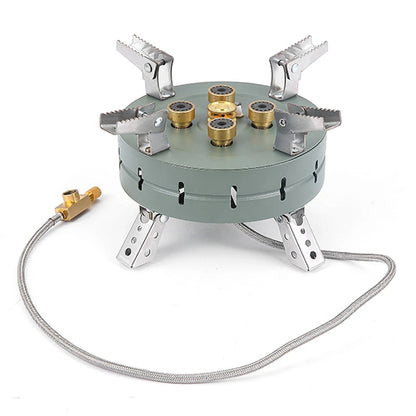 Outdoor Electronic Ignition Camp Stove - 13800W Portable Foldable Gas Burner