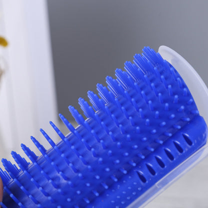 New four-color wall corner brush with free cat mint powder skin friendly cat massager cat comb