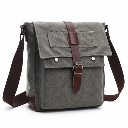 Men Business Messenger Bags For Men Shoulder Bag vintage Canvas Crossbody Pack Retro Casual Office Travel Bag